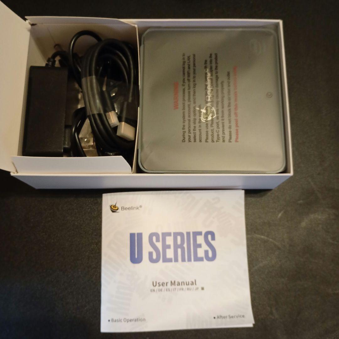 Beelink U59 ミニPC 8GB DDR4 256GB SSD