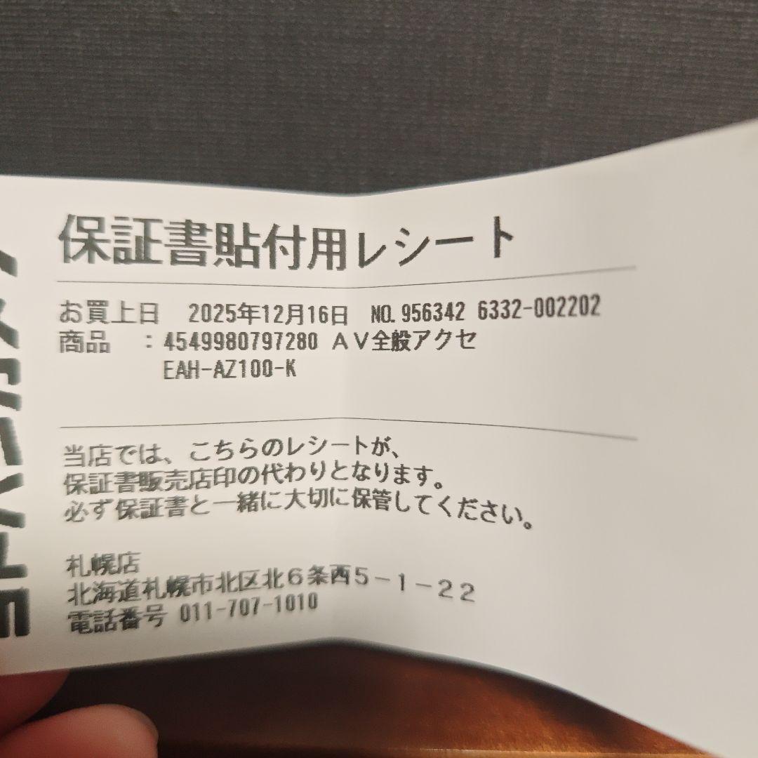 Technics EAH-AZ100 ワイヤレスイヤホン