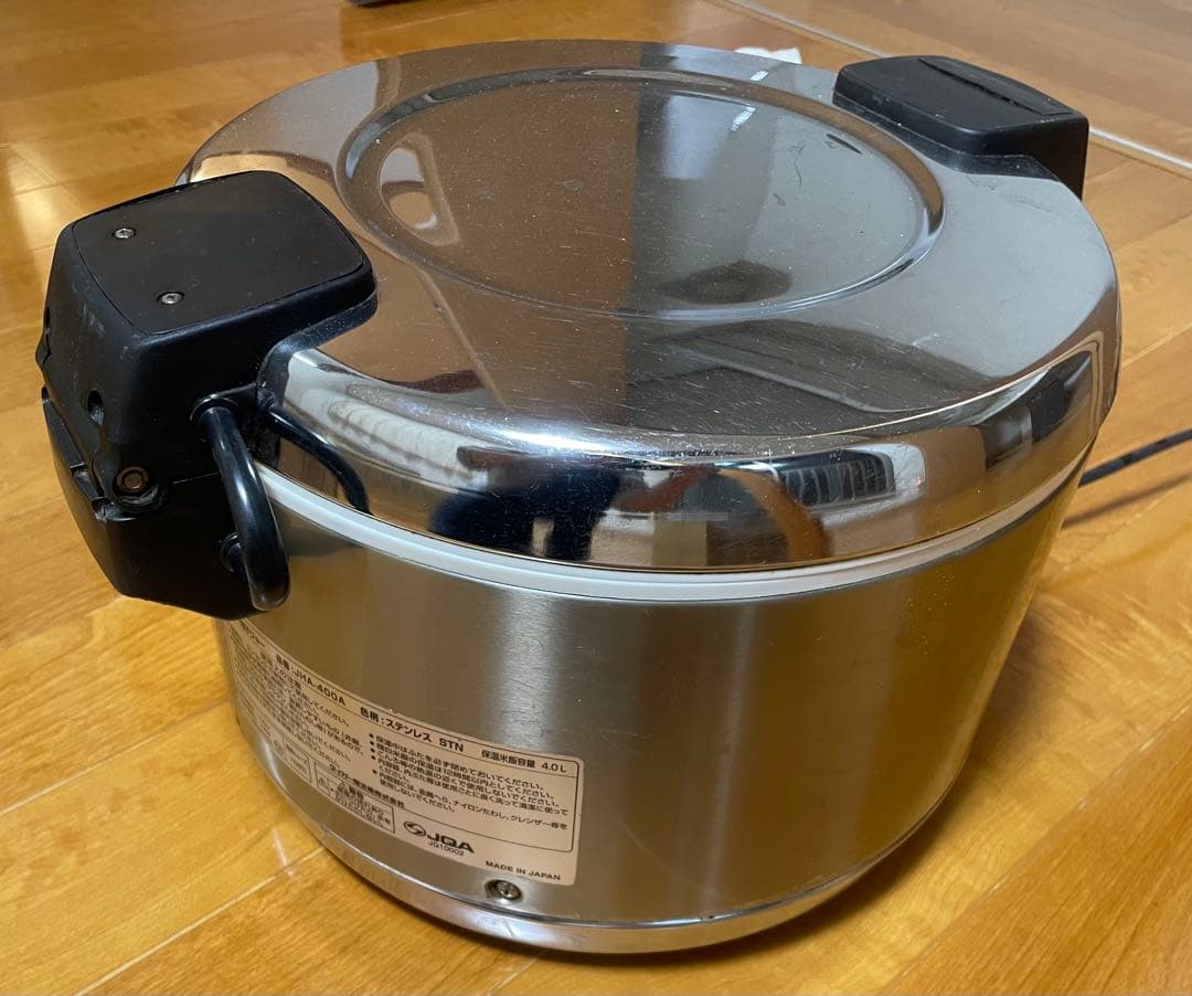 ５回のみ使用　タイガー電気ジャーJHA400-A型　4.0L　2升2合　美品