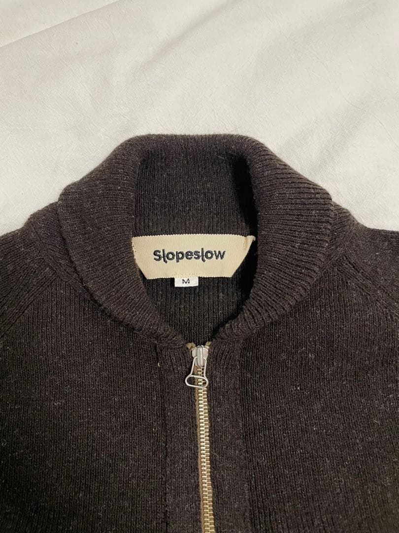 Slopeslow TYPE C-2 ニットブルゾン