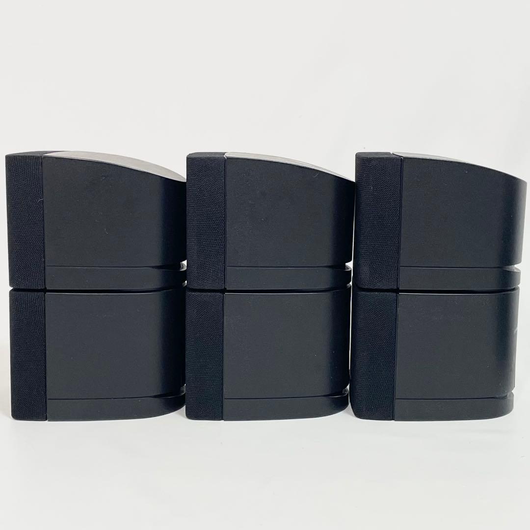 【5個セット】BOSE サテライトスピーカー　ダブルキューブ型　壁掛け金具付き