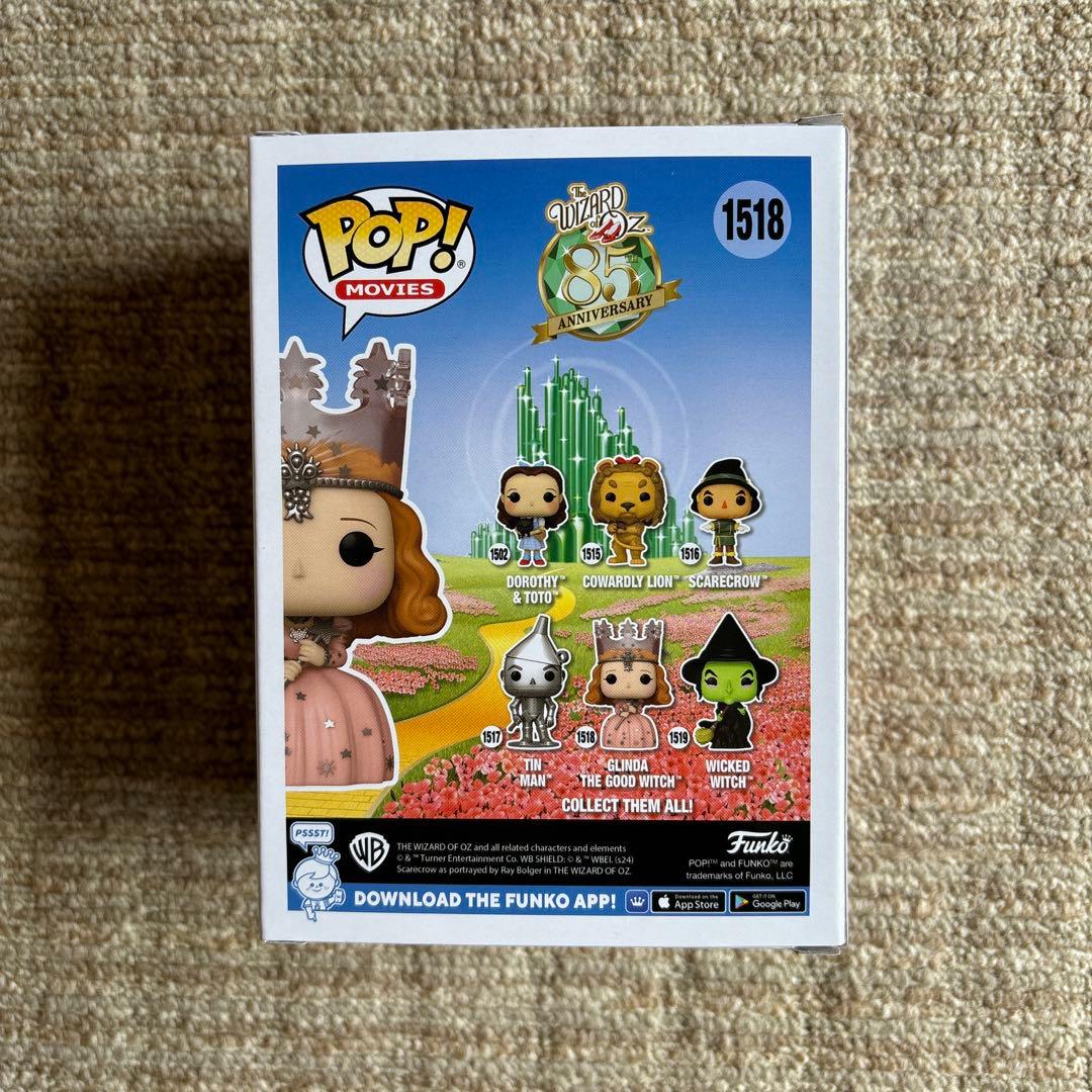 新品FUNKO POP オズの魔法使い グリンダ フィギュア 1518 イギリス
