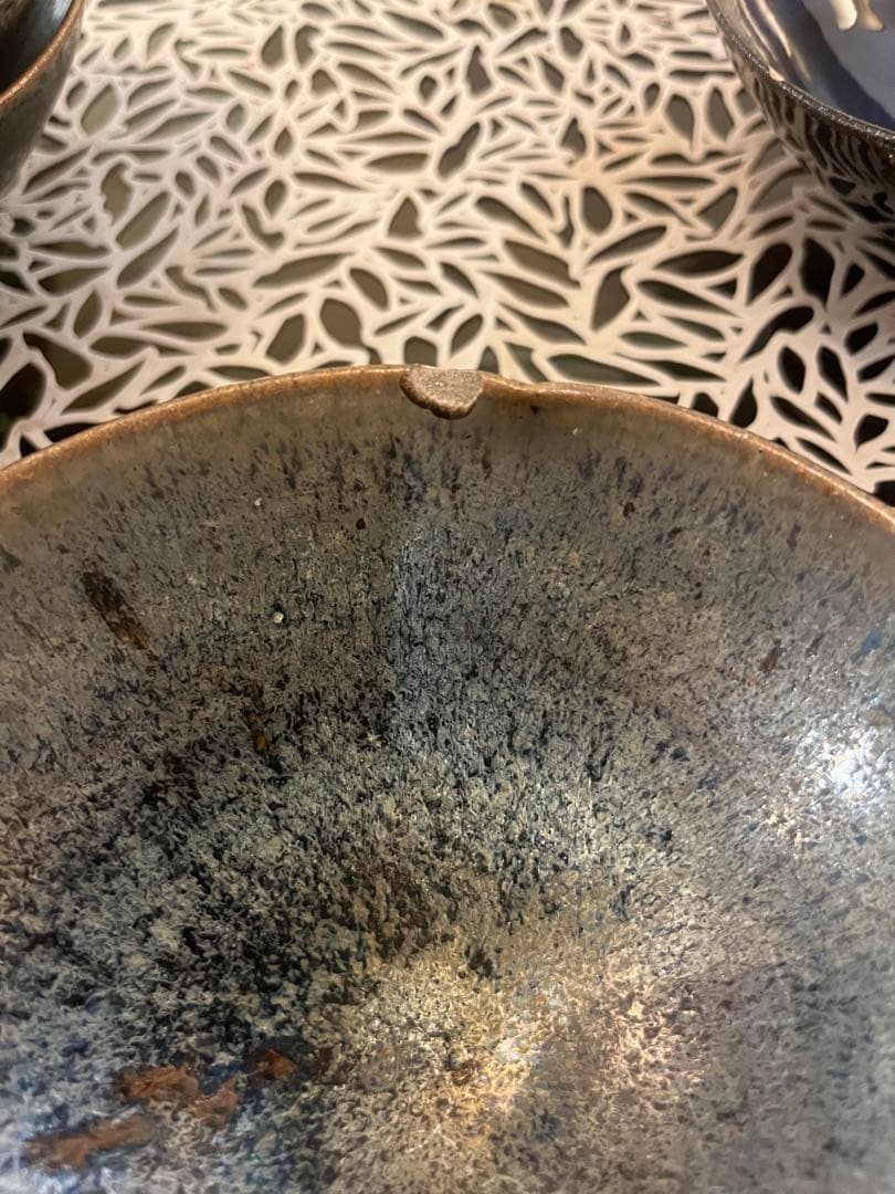 鎌田 幸二作 油滴天目等 5客セット