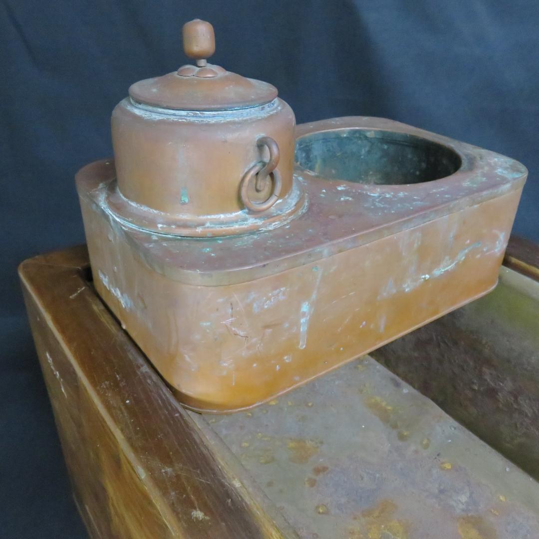 長火鉢 囲炉裏 炉端 燗銅壺 酒燗器 銅 セット まとめ