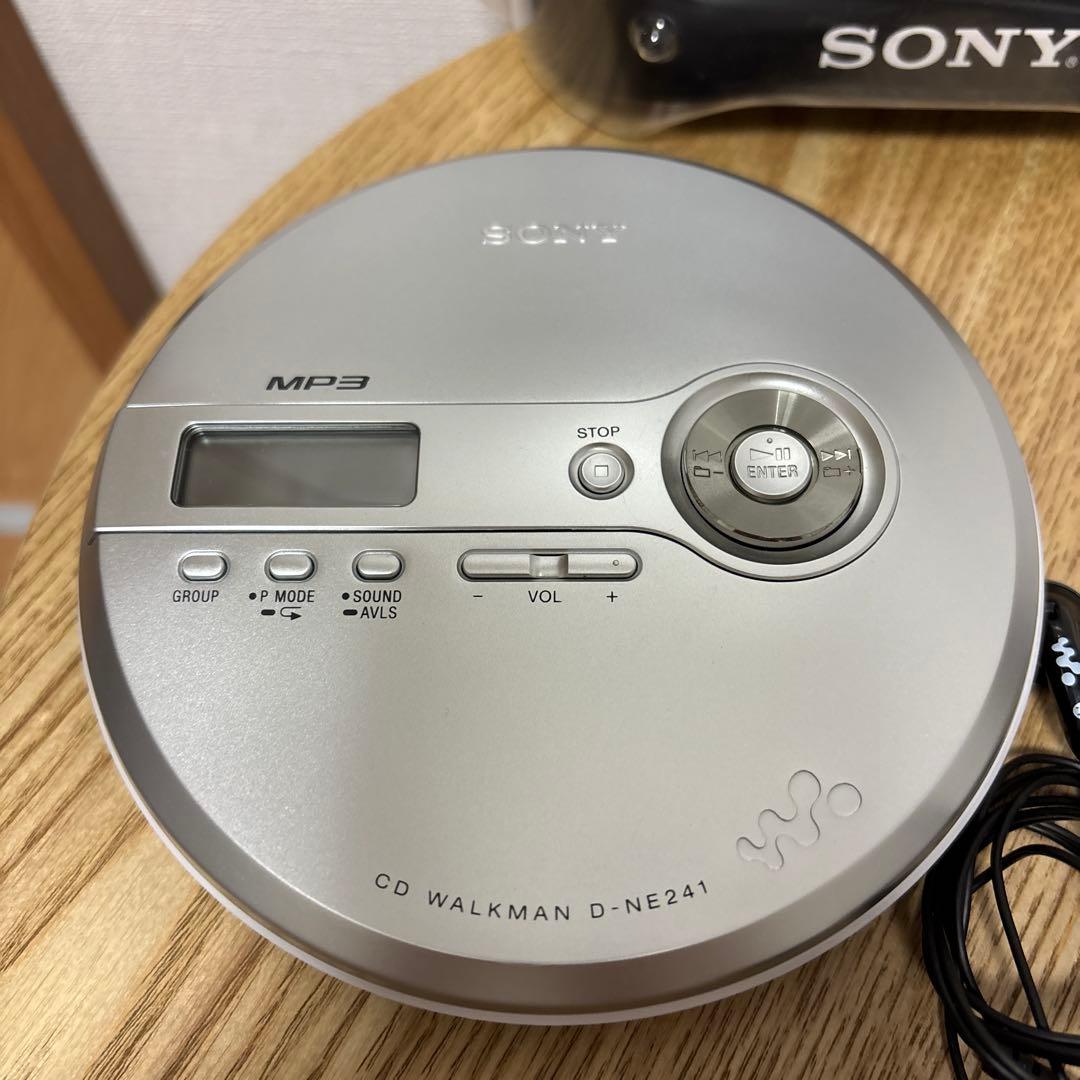 SONY D-NE241 ポータブルCDプレーヤー