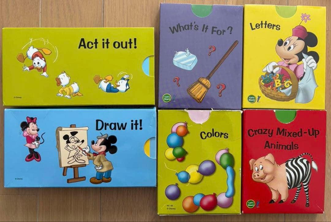 ディズニー 英語システム　dwe ミッキーパッケージ　【未使用品多数】　新子役