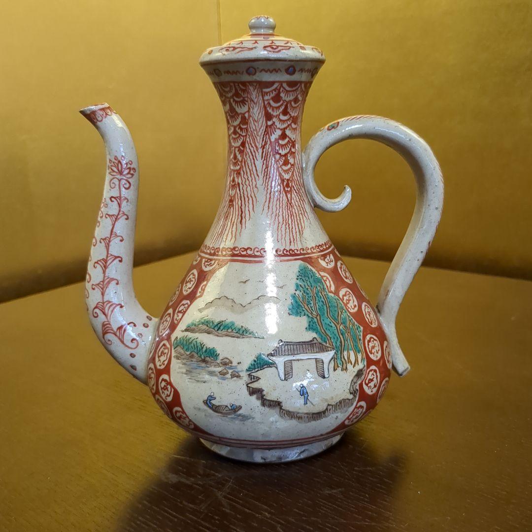 万古焼　盛盞瓶　約２０センチ