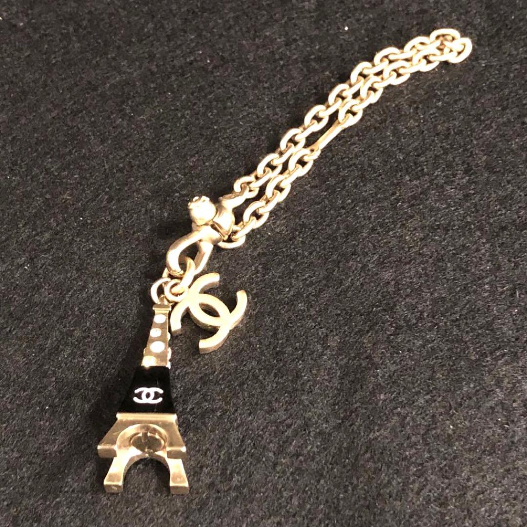 CHANEL シャネル　06C バッグチャーム　アクセサリー　エッフェル塔