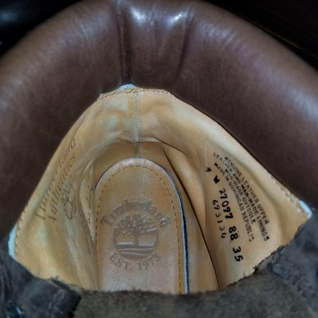 極美品　Timberland　6インチ　プレミアム　防水　27.0 濃茶　WP