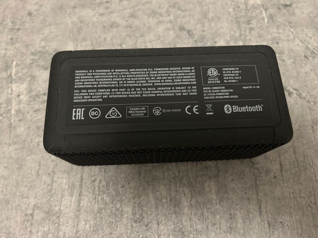 Marshall マーシャルワイヤレススピーカー