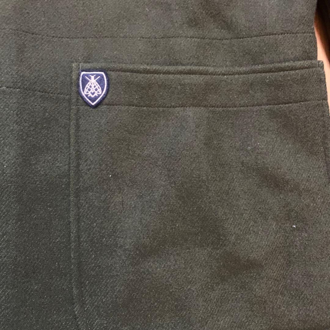 ORCIVAL カーキのウールダッフルコート大きめ