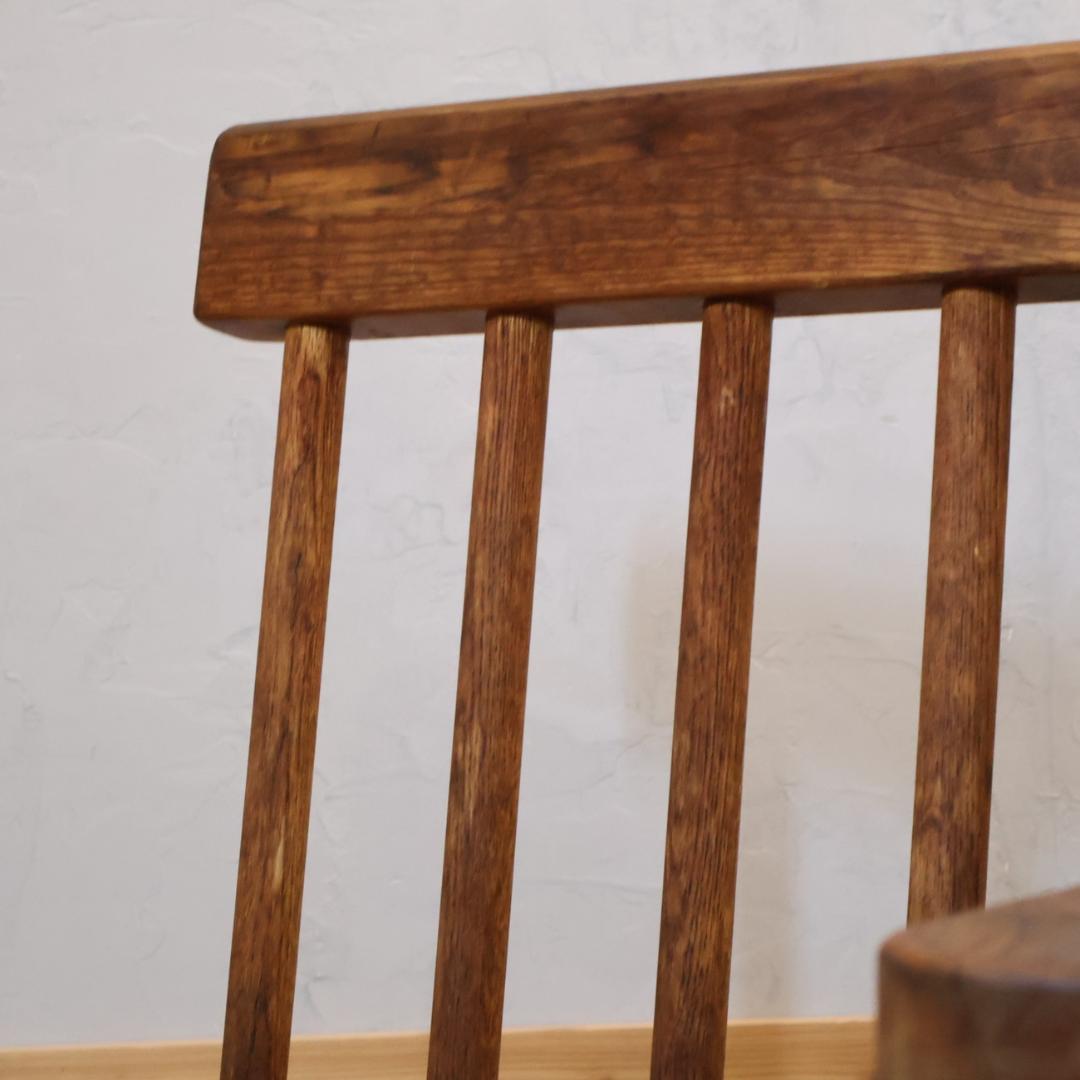 矢澤金太郎 ゆったりチェアー アームチェア 左肘 指物家具 板座チェア 1P