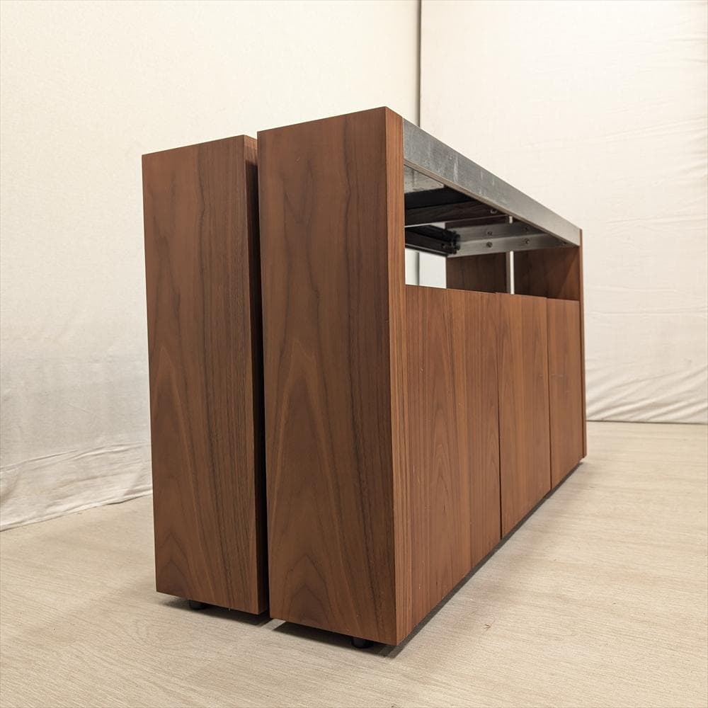 アルモニア　アイカ　ウォールナット　サイドボード　飾り棚　キャビネット　リビング