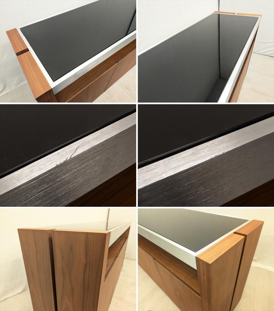 アルモニア　アイカ　ウォールナット　サイドボード　飾り棚　キャビネット　リビング