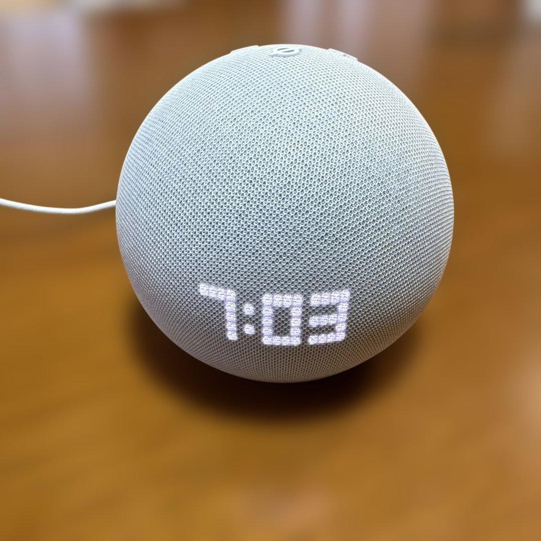 美品 Amazon エコードットウィズクロック 第5世代 アレクサ