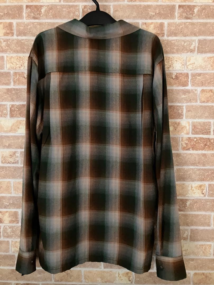 JERADO Starry gate オンブレチェック　レーヨンシャツ