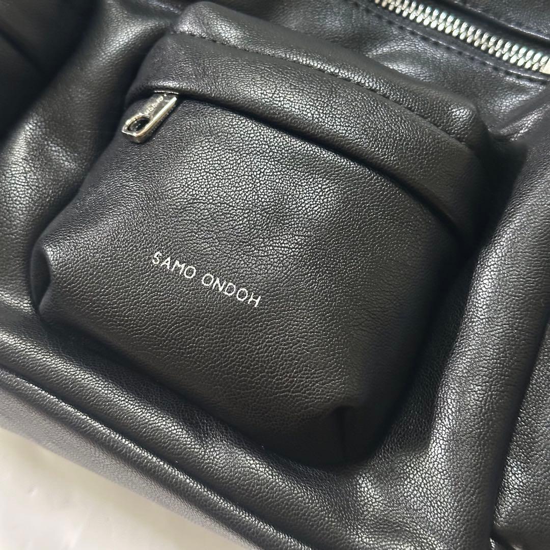 SAMO ONDOH POCKET MUG BAG L セイモオンド ブラック