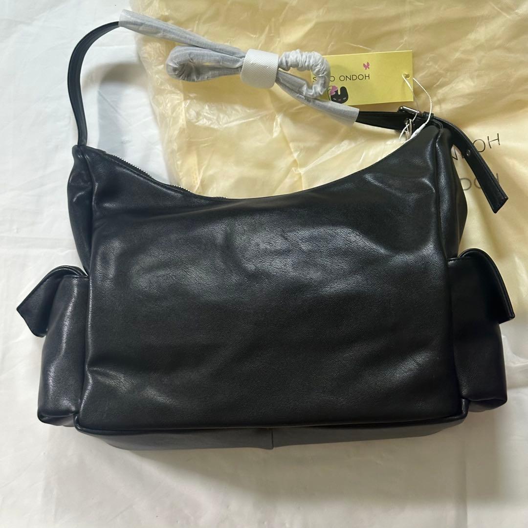 SAMO ONDOH POCKET MUG BAG L セイモオンド ブラック