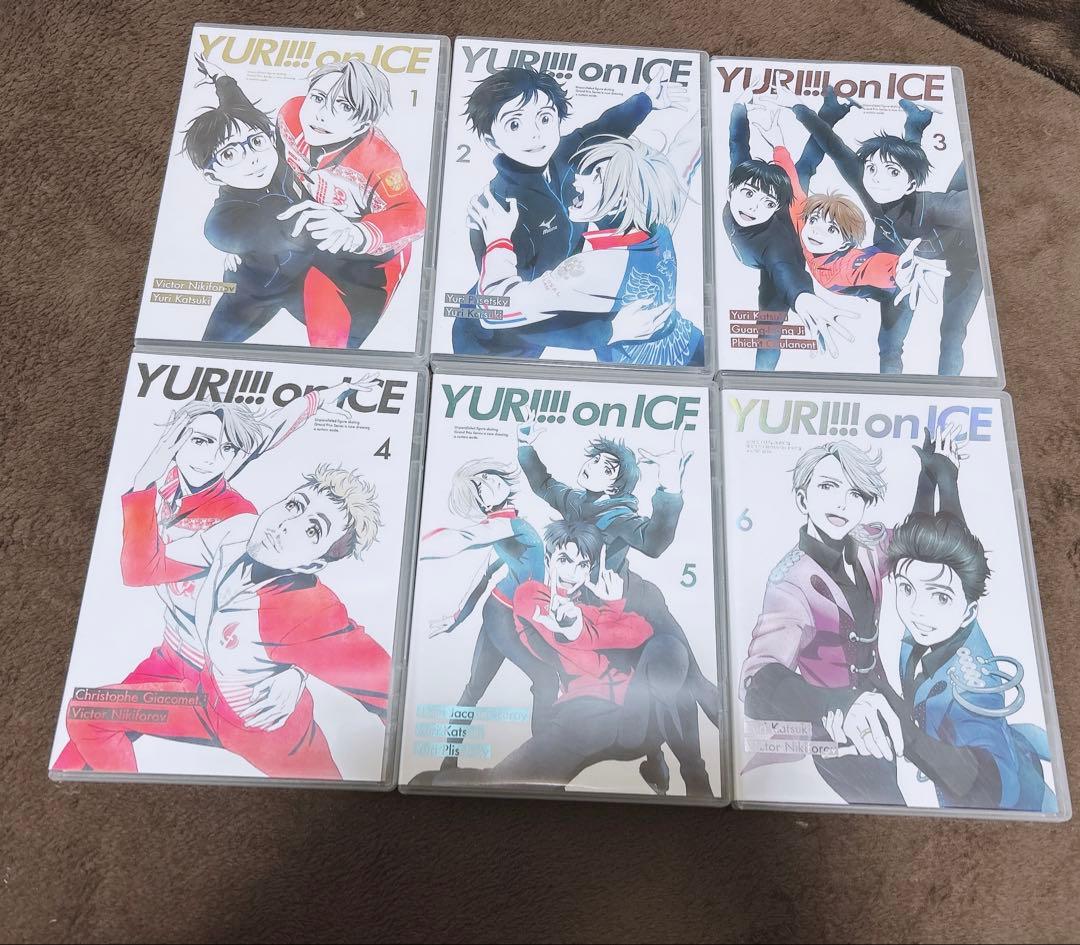 ユーリ!!! on ICE DVD 全6巻 book・グッズセット