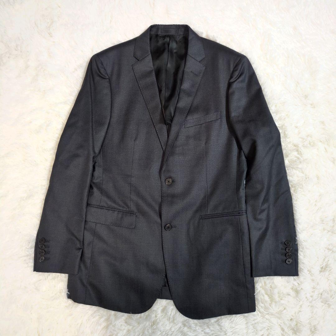 バーバリー　ブラックレーベル　スーツ　スリーピース　ベスト　ノバチェック　XL