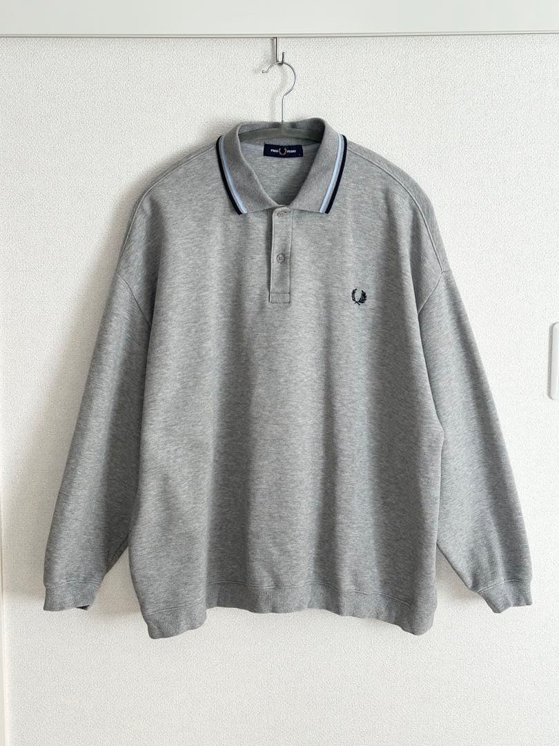 FRED PERRY × BEAMS 別注ロングスリーブツインティップシャツ