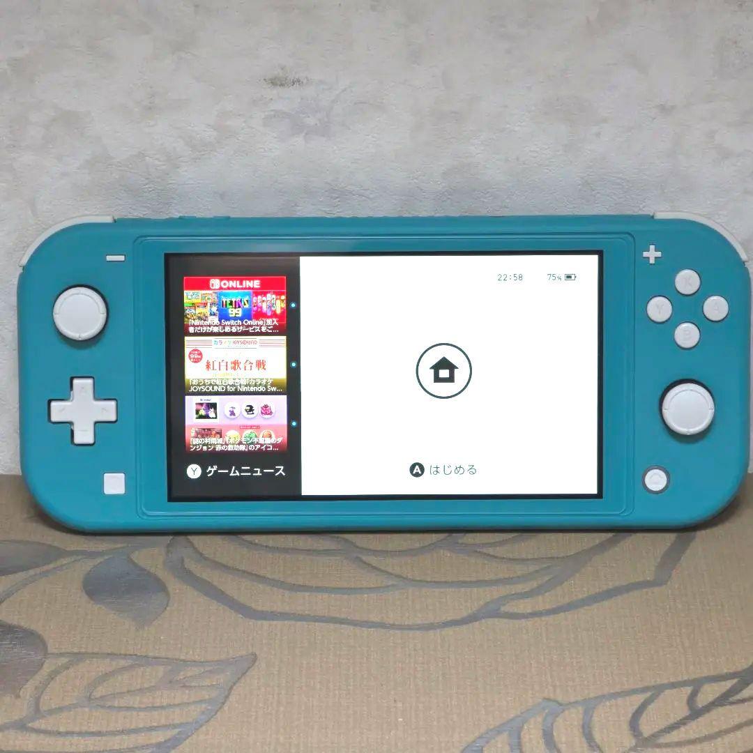 switch lite ターコイズ 本体のみ microSD +1000円