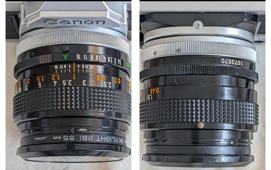 CANON　キャノン　フィルム一眼レフカメラ　AE-1　1976年　ジャンク品