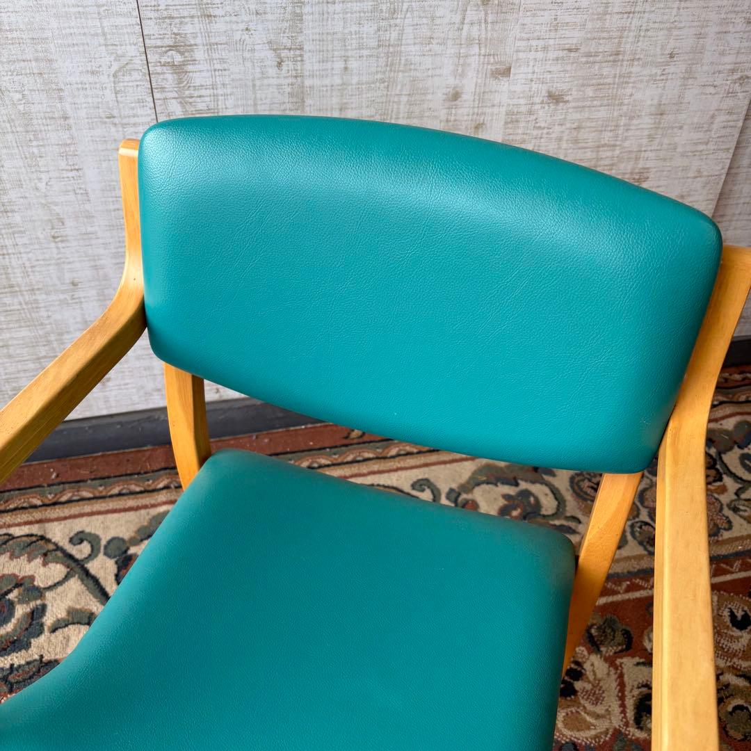 ミッドセンチュリー パブリック ベントウッドアームチェア プライウッド 木製椅子