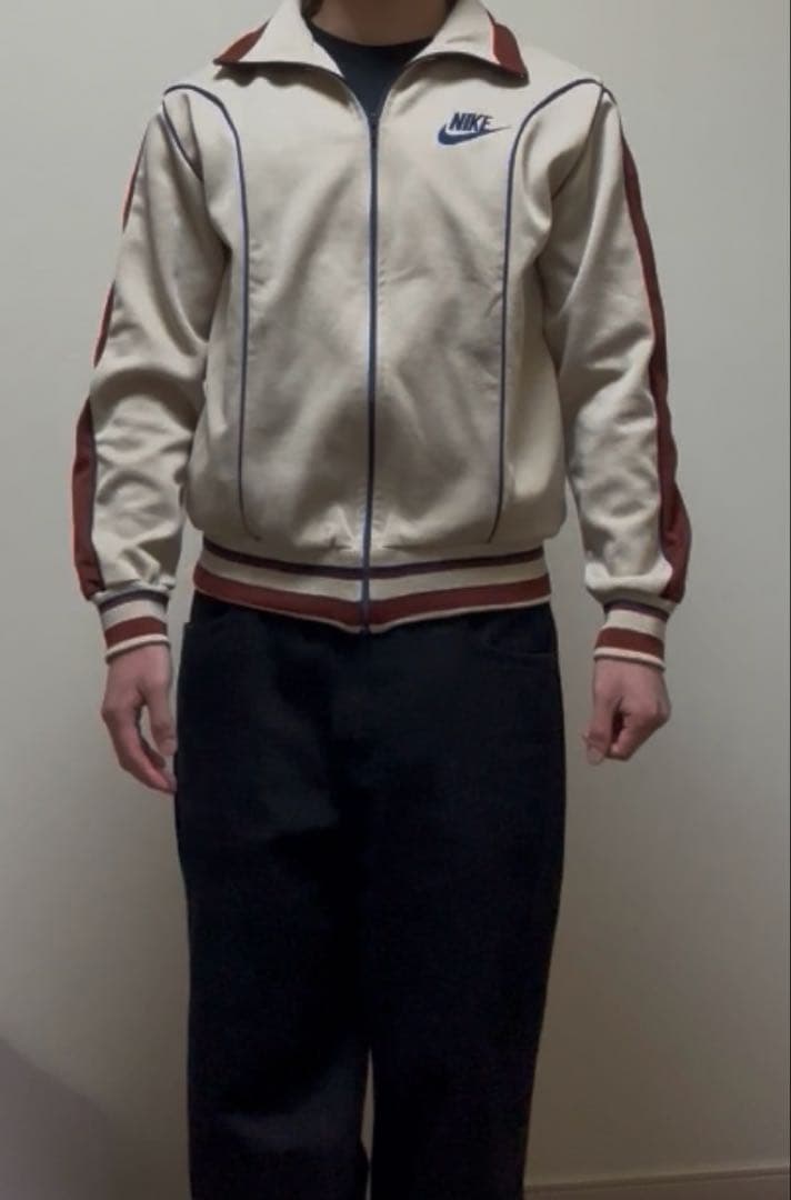 70s-80s vintage NIKE ナイキ トラックジャケット M