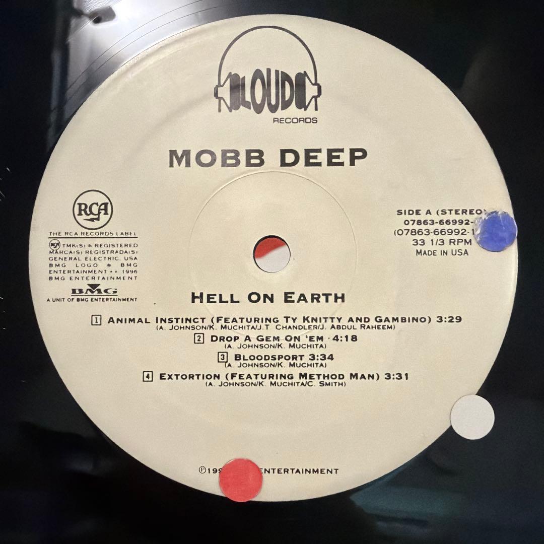 【2LP】MOBB DEEP HELL ON EARTH レコード　USオリジ