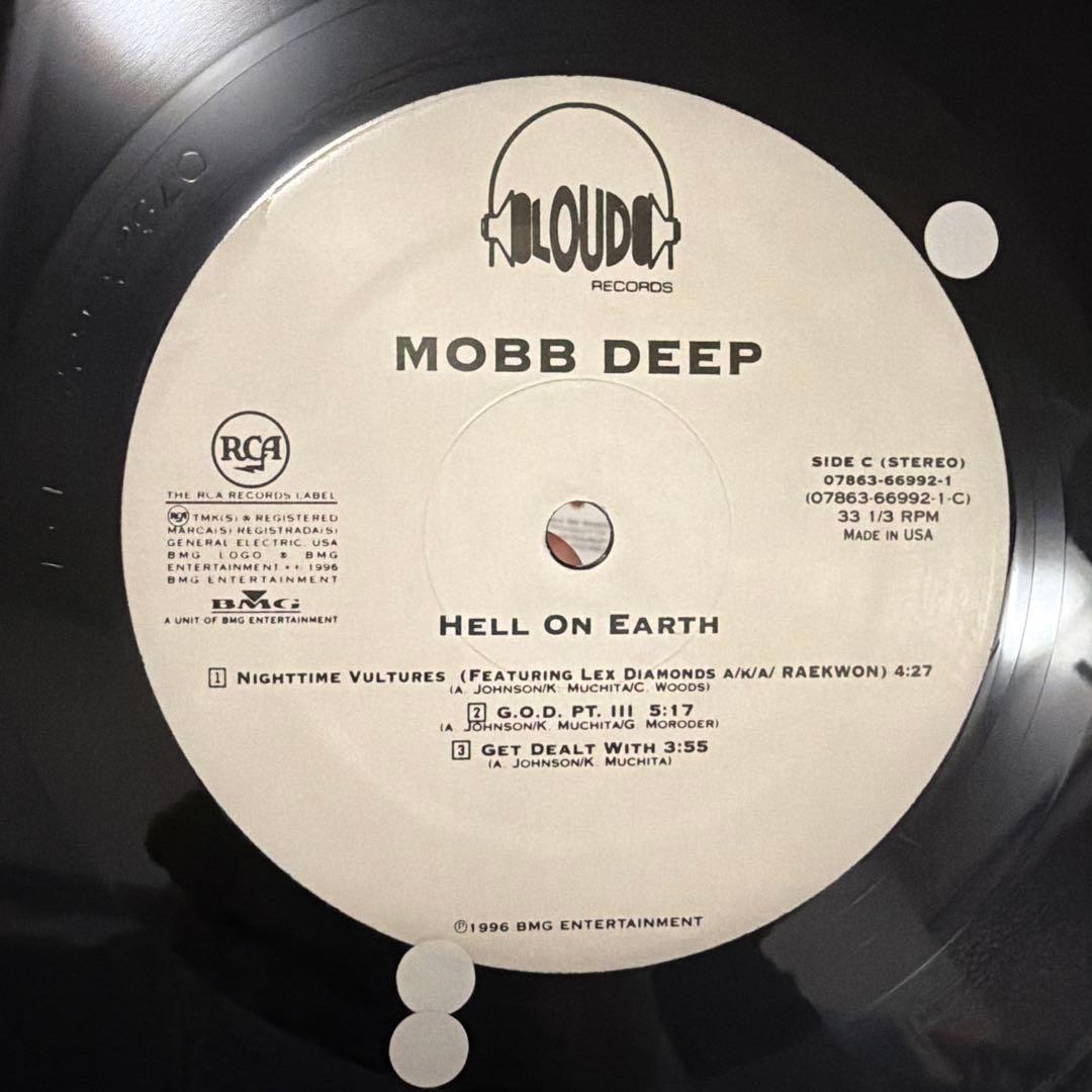 【2LP】MOBB DEEP HELL ON EARTH レコード　USオリジ