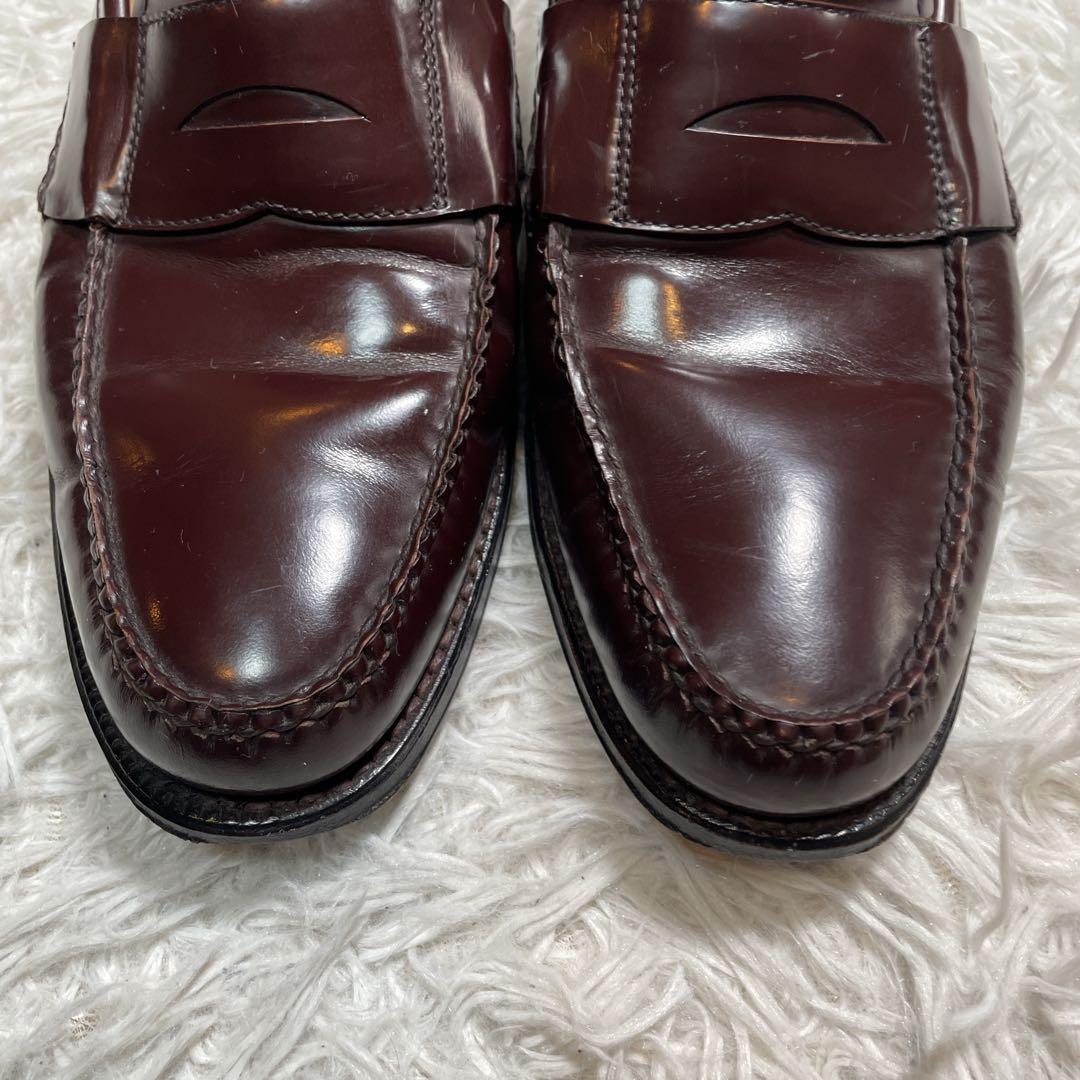 リーガル　ローファー　バーガンディ　ブラウン　レザー　15fr 28cm