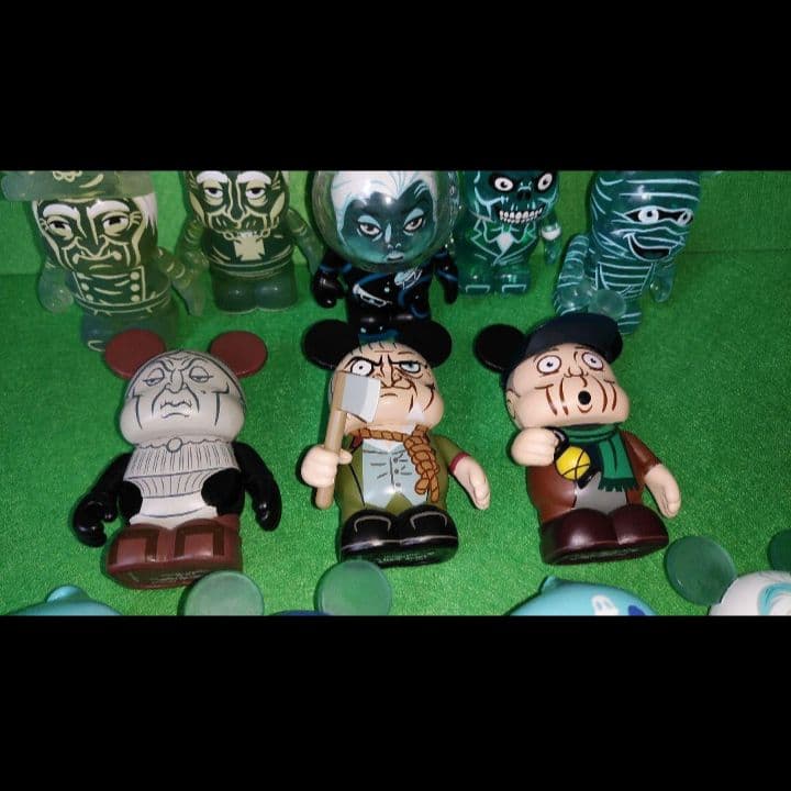 ディズニー　バイナルメーション　フィギュア　ホーンテッドマンション　ホンテマ