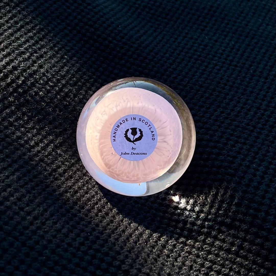 ✴️ジョン・ディーコン PERTHSHIRE スコットランド製 ペーパーウエイト