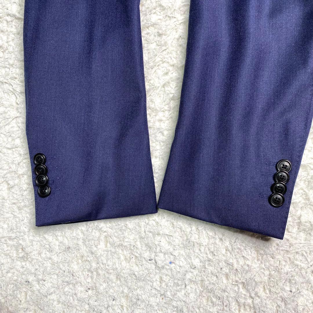 美品✨グリーンレーベルリラクシング スーツ スリーピース カノニコ L 紺