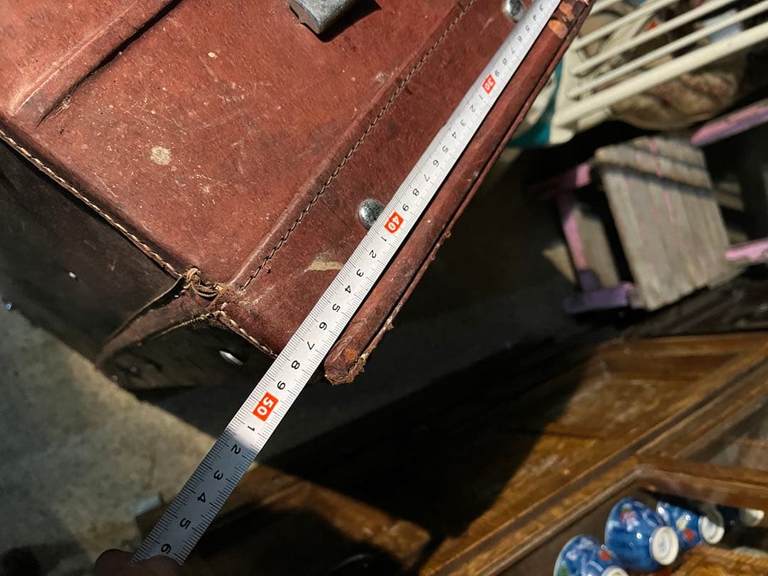 寅さんバック、寅さんトランク、特大トランク、小物入れ、革製トランク