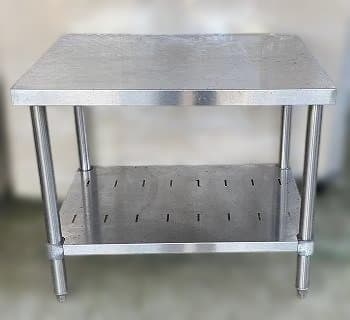 マルゼン 業務用ステンレス作業台 BWG-076N H650×W750×D600