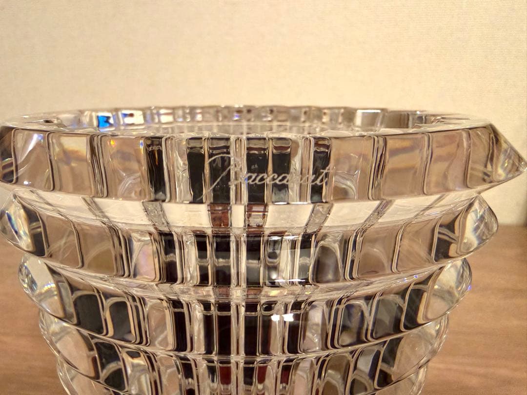 バカラ　アイベースS フラワーベース　花瓶　クリスタルガラス　箱付き