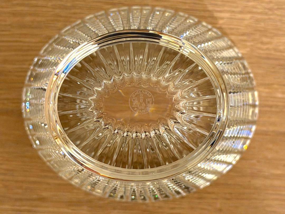 バカラ　アイベースS フラワーベース　花瓶　クリスタルガラス　箱付き