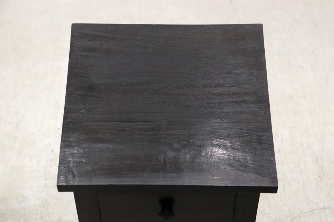 無垢材 花台 展示台 サイドテーブル コンソール クラシカル ヴィンテージ