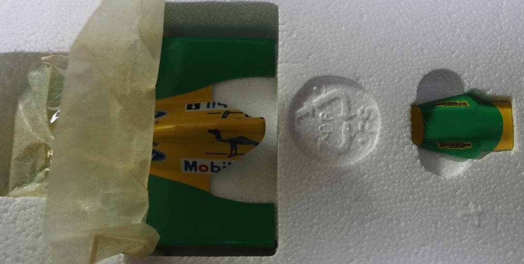 貴重ビックスケール１／1８　ベネトン・フォードＢ１９２　シューマッハコレクション