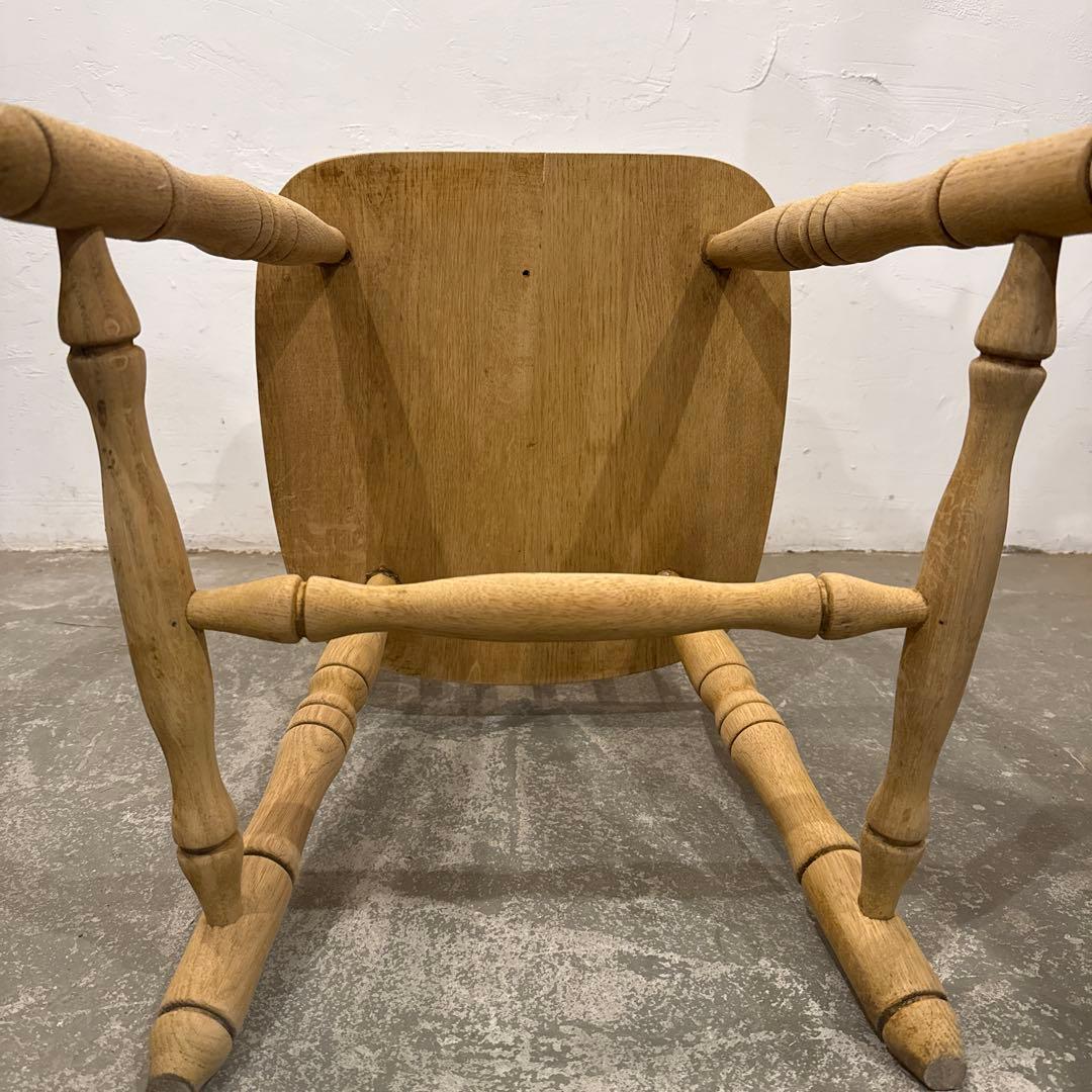 ヴィンテージ　ダイニングチェア　カフェチェア　剥離