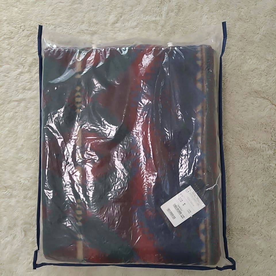 新品 ラルフローレンホーム グリーンビーコン スタジアムブランケット ネイティブ