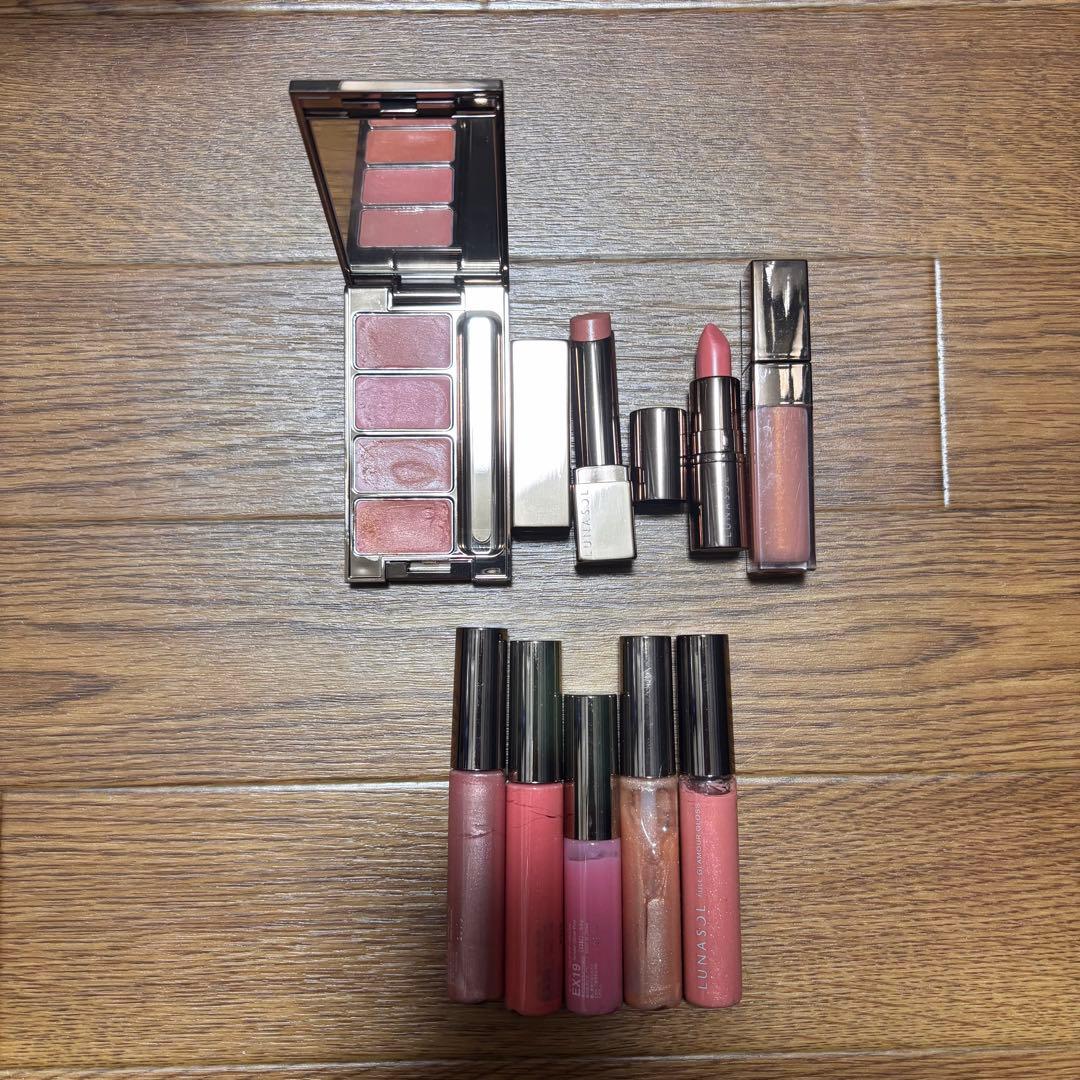 【週末限定2万円引き】カネボウ ルナソル チークアイシャドウなど80点セット