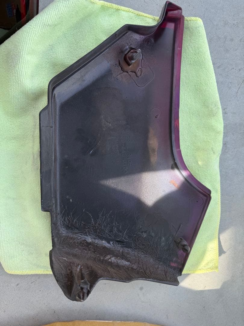 HONDAcb400ncb250n 純正外装赤黒 ホーク3 バブスーパーホーク