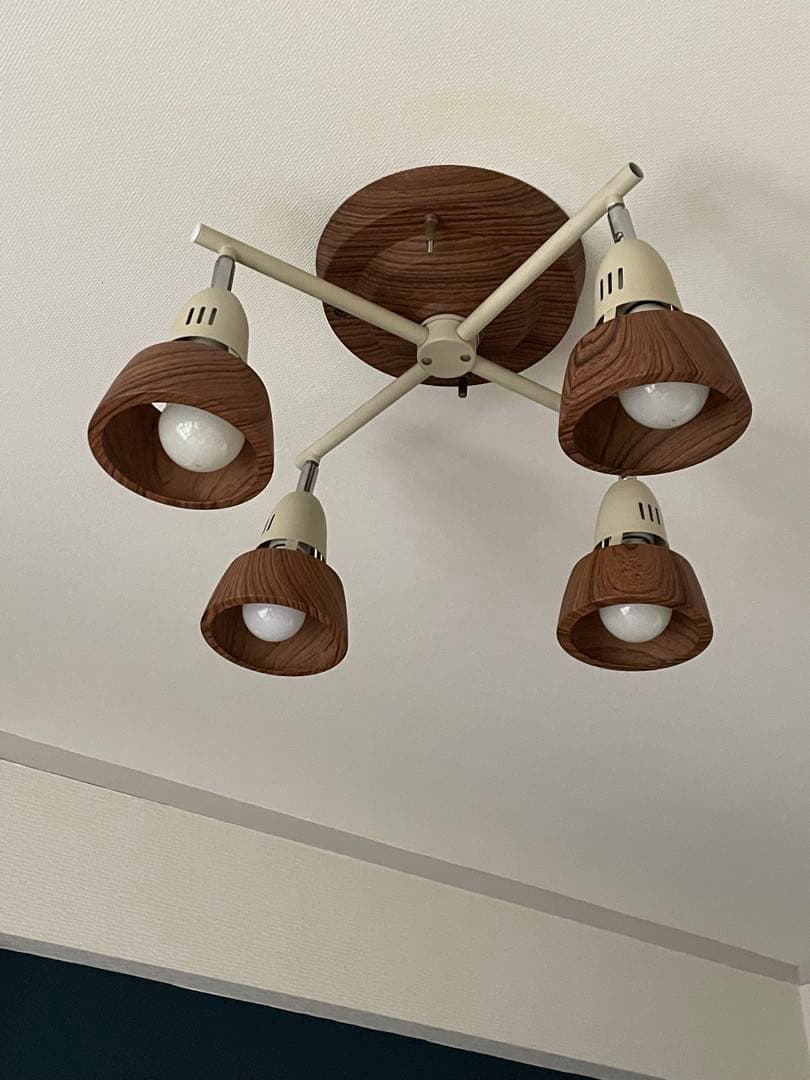 アートワークスタジオ　4連　天井照明　LED電球付き