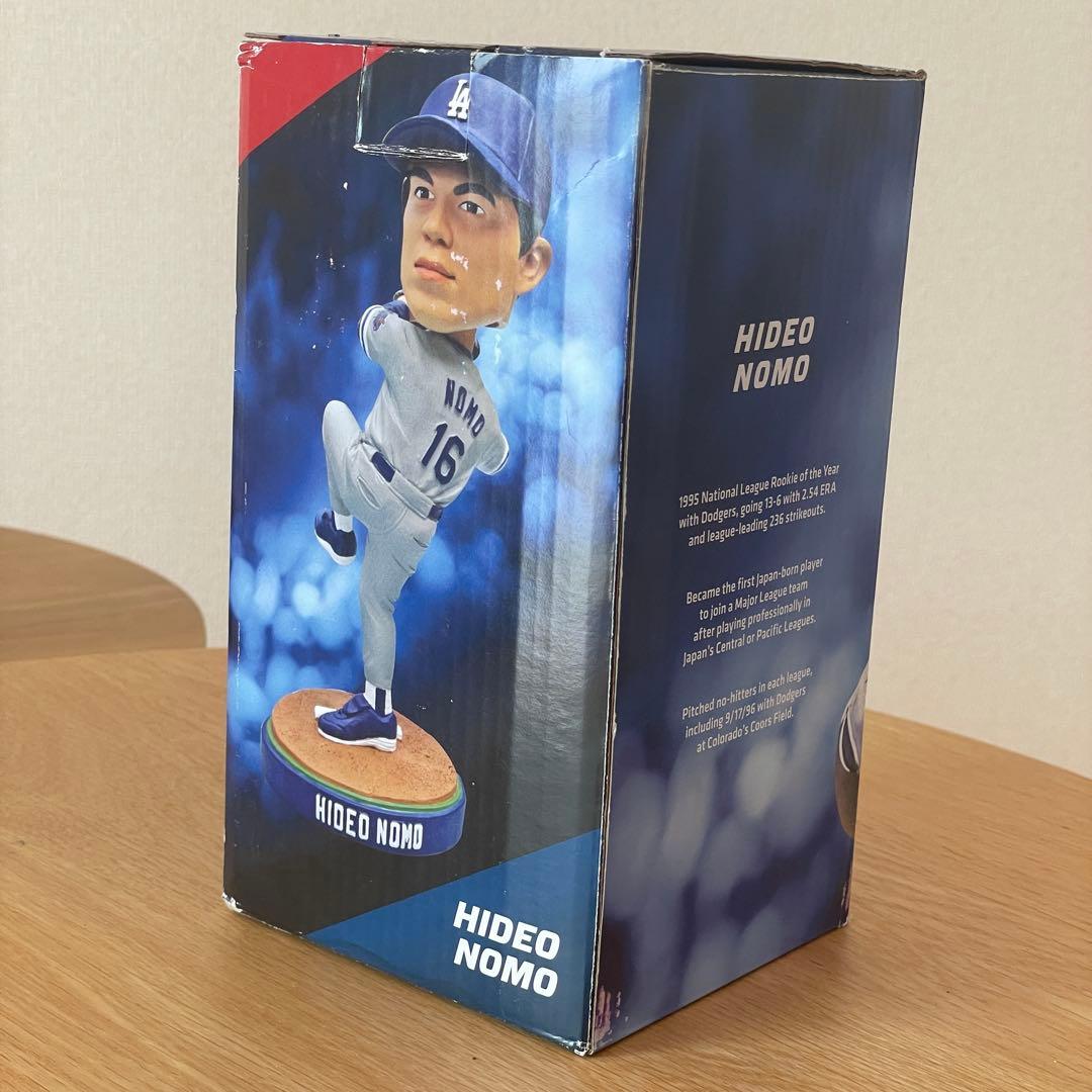 【当時チケット付き！】 野茂英雄 2013年 ドジャース ボブルヘッド