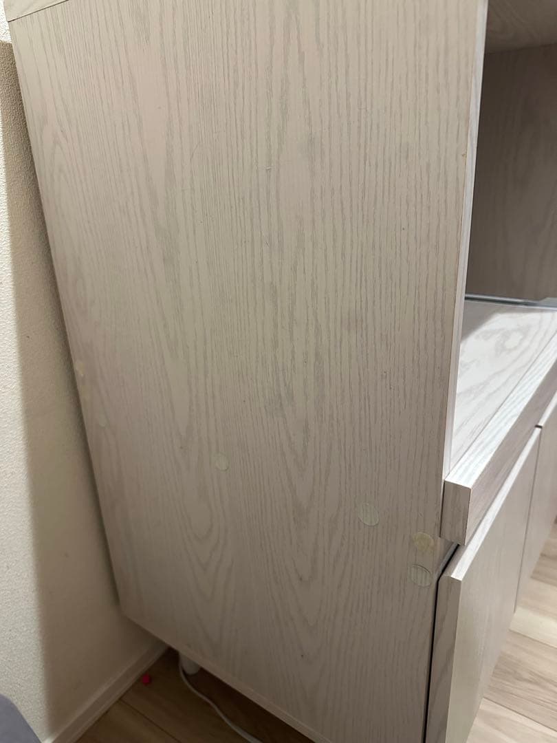 【9/22迄】LOWYA キッチン棚収納　ホワイトウォッシュ