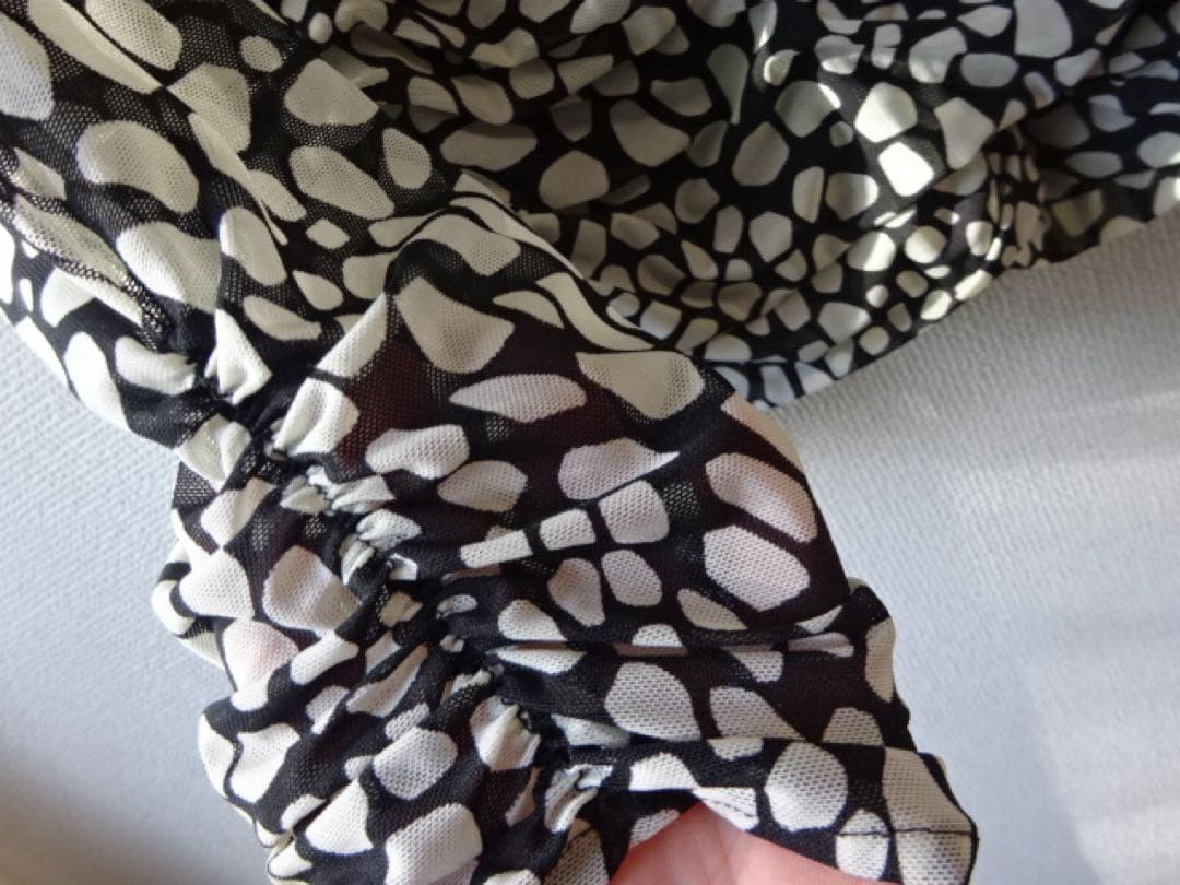 タダシショージ　カシュクール　ビジュー　ブラウス