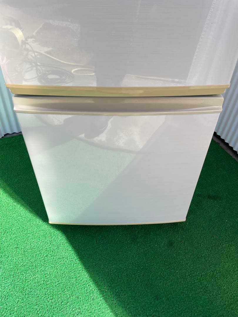 891 シャープ 左右付け替え可能ドア 2ドア冷蔵庫 一人暮らし 単身 ベージュ